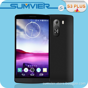 3G WCDMA 5.5" Mtk6582 IPS HD 1280*720 Hotknot Android 4.4 Cellphone (S3+)